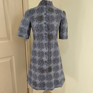 Rare Vintage Marimekko Suomi Finland 1963 Cotton Printed Mini Dress 6